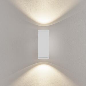 Deko-Light LED zunanja stenska svetilka ShoreLine Pro Square up/down, bela, zatemnjen, Bela, Aluminij, Sodobni