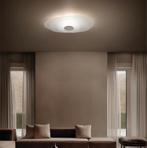 Linea Light LED stropna svetilka Joint_S, bela, kovina, 71 cm, zatemnjen, Bela, Dnevna soba / jedilnica, Kovina, Sodobni