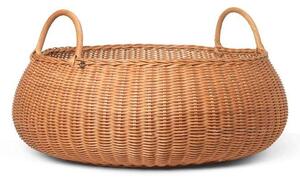 Ferm LIVINGferm LIVING - Braided Basket Low Natural ferm LIVING