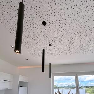 Deko-Light LED viseča svetilka Slim, črna, aluminij, 2700 K, zatemnjen, Črna, Dnevna soba / jedilnica, Aluminij, Sodobni
