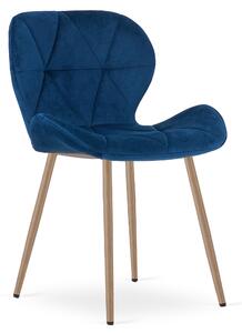 Jedilni stol MANGO VELVET, moder