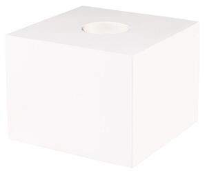 SEGULA Segula namizna svetilka Cozy, bela bukev, oblika kocke, E27, Bela, Dnevna soba / jedilnica, Les