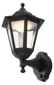 LindbyLindby - Iavo LED Zunanja Stenska Svetilka w/Sensor Black/Clear Lindby