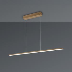 BOPP Bopp LED viseča svetilka Baseline 2.0, peščena barva, dolžina 119 cm, zatemnjen, Bež, Dnevna soba / jedilnica, Aluminij, Sodobni
