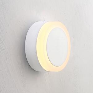 BOPP Bopp LED stropna svetilka One, bela, Ø 9 cm, kovina, zatemnjen, Bela, Dnevna soba / jedilnica, Aluminij, Sodobni