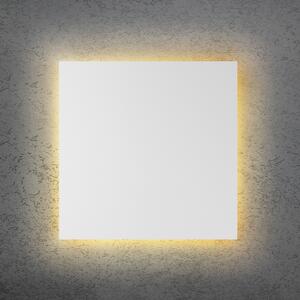 Escale LED stenska svetilka BLADE Q, bela, 44 x cm, kovina, z možnostjo zatemnitve, zatemnjen, Bela, Dnevna soba / jedilnica, Aluminij, Sodobni