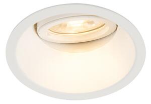 Pametni vgradni reflektor bel vklj. WiFi GU10 nastavljiv - Alloy