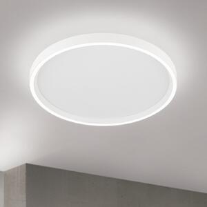 ORION LED stropna svetilka Masca, bela, Ø 40 cm, CCT, kovina, z možnostjo zatemnitve, zatemnjen, Bela, Dnevna soba / jedilnica, Kovina, Sodobni