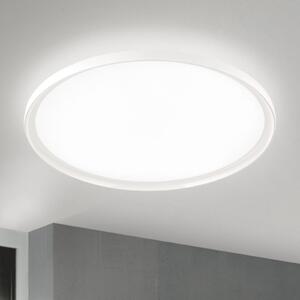 ORION LED stropna svetilka GAMMA, Ø 60 cm, bela, daljinski upravljalnik, CCT dim, zatemnjen, Bela, Dnevna soba / jedilnica, Kovina, Sodobni