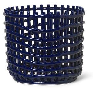 Ferm LIVINGferm LIVING - Keramika Basket Large Modra ferm LIVING