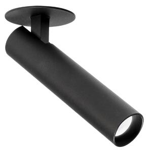 Wever & Ducré Lighting WEVER DUCRÉ LED-Spot Match 1.0 Polvgradna črna 2.700 K, Črna, Dnevna soba / jedilnica, Aluminij, Sodobni