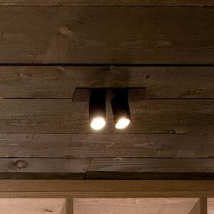 Wever & Ducré Lighting WEVER DUCRÉ LED vgradni spot Ceno 1.0 črn 927 listna vzmet, Črna, Dnevna soba / jedilnica, Sodobni