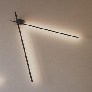 Wever & Ducré Lighting WEVER DUCRÉ LED stropna svetilka Fil Spin 1.0 črna 927, zatemnjen, Črna, Dnevna soba / jedilnica, Aluminij, Sodobni