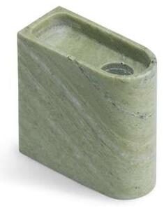 NorthernNorthern - Monolith Candle Holder Low Mixed Green Marble Northern