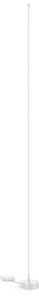 Wever & Ducré Lighting WEVER DUCRÉ LED-stoječa svetilka Finlin bela 2.700 K Dimmer, zatemnjen, Bela, Dnevna soba / jedilnica, Aluminij, Sodobni