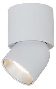 The Light Group SLC LED stropni reflektor CUP, bel/srebrn, 930, Ø 7,5 cm, dim, zatemnjen, Bela, Dnevna soba / jedilnica, Aluminij, Sodobni