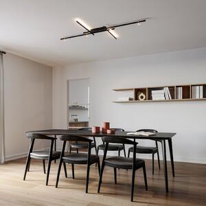 Wever & Ducré Lighting WEVER DUCRÉ LED-svetilka Trace Grid 2.0 črna/bež 927, zatemnjen, Črna, Dnevna soba / jedilnica, Aluminij, Sodobni