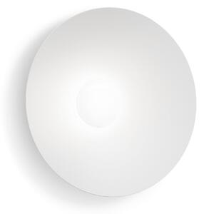 Wever & Ducré Lighting WEVER DUCRÉ LED stenska svetilka Clea 2.0 bela Ø 50 cm 2700 K, zatemnjen, Bela, Dnevna soba / jedilnica, Aluminij