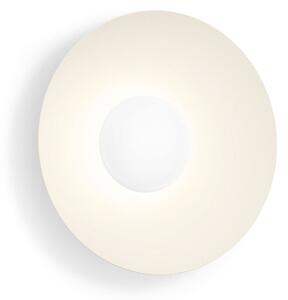 Wever & Ducré Lighting WEVER DUCRÉ LED stenska svetilka Clea 1.0 bež Ø 35 cm 2700 K, zatemnjen, Bež, Dnevna soba / jedilnica, Aluminij
