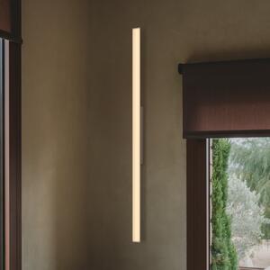 Vibia LED stenska svetilka SPA, dolžina 121 cm, bež, IP44 2.700 K, zatemnjen, Bež, Kopalnica, Aluminij, Sodobni