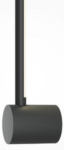 Maytoni LED stenska svetilka Light stick, črna, višina 60 cm, Črna, Dnevna soba / jedilnica, Aluminij, Sodobni