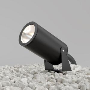 Maytoni LED-zemeljski reflektor Bern, grafit, Ø 13 cm, IP65, Siva, Aluminij