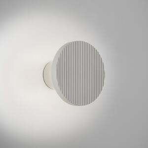 Bover LED stenska svetilka Arid A/01 bela CCT 2.200-2.700 K IP44, zatemnjen, Bela, Dnevna soba / jedilnica, Aluminij, Dizajn
