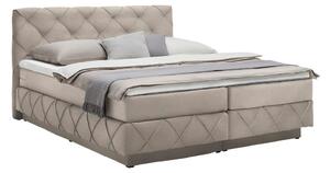 Premium Living Postelja Boxspring Cordoba, Bež, 160x200