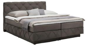 Premium Living Postelja Boxspring Cordoba, Temno Rjava, 160x200