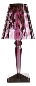 KartellKartell - Big Baterija Namizna Svetilka Plum Kartell