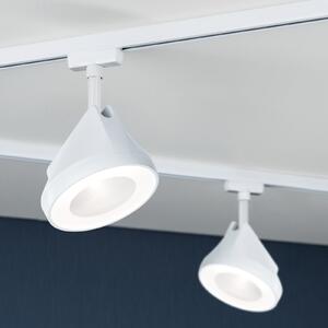 Paulmann URail LED-Spot Arena, signalno bela, 2.700 K, z možnostjo zatemnitve, zatemnjen, Bela, Dnevna soba / jedilnica, Kovina, Sodobni