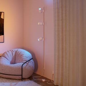 Paulmann URail LED-Spot Luxe, ZigBee, signalno bela, GU10, zatemnjen, Bela, Dnevna soba / jedilnica, Plastika, Sodobni