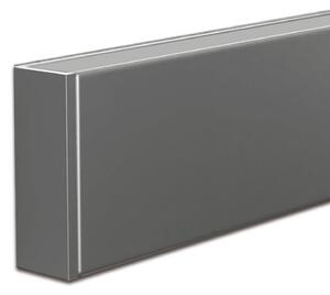 Hera LED stenska svetilka INTERO-LINE, nerjaveče jeklo, 60 cm, 24 V, CCT, zatemnjen, Kovinska, Dnevna soba / jedilnica, Aluminij, Sodobni, Stenska vtičnica zgoraj / spodaj