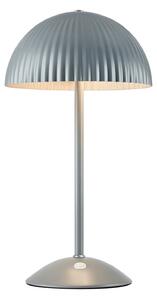 Markslöjd Namizna svetilka Zin, siva, železo, višina 35,5 cm, G9, Siva, Dnevna soba / jedilnica, Kovina