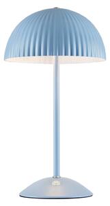 Markslöjd Namizna svetilka Zin, modra, železo, višina 35,5 cm, G9, Modra, Dnevna soba / jedilnica, Kovina