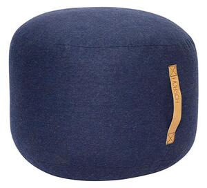 HübschHübsch - Mochi Pouf Ø50 Dark Blue Hübsch