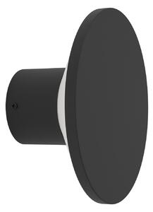 EGLO LED-stenna svetilka za zunanjo uporabo Rigosa, črna, Ø 10 cm, kovinska, Črna, Kovina, Sodobni