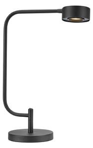 Markslöjd LED namizna svetilka Hugo, črna, višina 51,5 cm, z možnostjo zatemnitve, zatemnjen, Črna, Študija / pisarna, Kovina