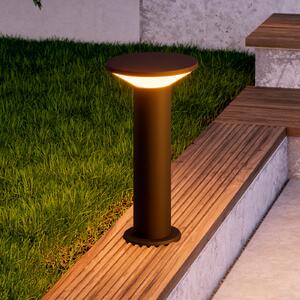 EGLO LED-stoječa svetilka Rigosa, črna, višina 35 cm, kovinska, Črna, Kovina, Sodobni