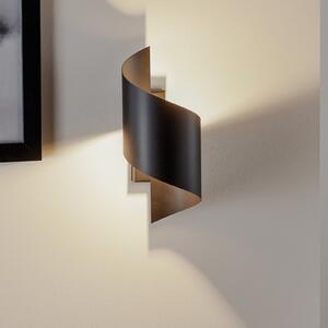 EMIBIG LIGHTING Stenna svetilka Spiner črna, višina 30 cm, jeklo, zatemnjen, Črna, Dnevna soba / jedilnica, Kovina, Sodobni