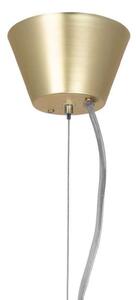 Globen Lighting obesna svetilka Torrano, rjava, Ø 30 cm, zatemnjen, Rjava / rjasta, Dnevna soba / jedilnica, Steklo, Dizajn, Globus
