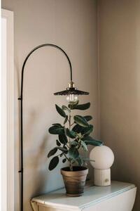 Globen Lighting stenska svetilka COBBLER, siva, višina 150 cm, Siva, Dnevna soba / jedilnica, Kovina, Vintage, Stenska vtičnica spodaj