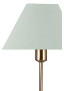Globen Lighting namizna svetilka IRIS, zelena, višina 51 cm, Zelena, Dnevna soba / jedilnica, Steklo, Vintage
