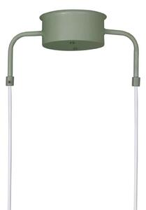 Globen Lighting viseča svetilka CURVE 3, zelena, 3-svetilna, 95 cm, zatemnjen, Zelena, Dnevna soba / jedilnica, Kovina, Vintage