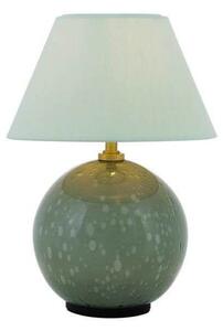 Globen Lighting Akku-Tischleuchte IRIS, zelen, višina 23 cm, zatemnjen, Zelena, Dnevna soba / jedilnica, Steklo, Vintage