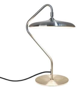DFTP by Nordlux LED namizna svetilka Artist, jeklena barva, višina 41 cm, nerjaveče jeklo, Kovinska, Dnevna soba / jedilnica, Nerjaveče jeklo, Skandinavski
