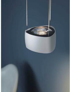 LOOM DESIGN LED-visoka svetilka Air, bela, aluminij, 13 cm, zatemnjen, Bela, Dnevna soba / jedilnica, Aluminij, Sodobni