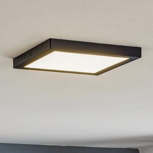 Paulmann Abia LED panel 30x30 cm 2.700K črna, Črna, Dnevna soba / jedilnica, Plastika, Sodobni