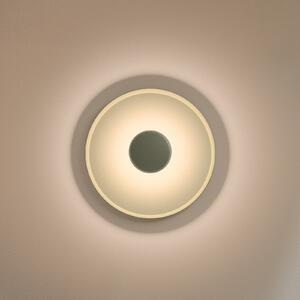Vibia Top LED stenska svetilka Ø 40 cm zelena L1, zatemnjen, Zelena, Dnevna soba / jedilnica, Kovina, Sodobni