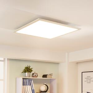 Arcchio Lysander LED plošča, CCT, 62 cm, bela, zatemnjen, Bela, Študija / pisarna, Aluminij, Sodobni
